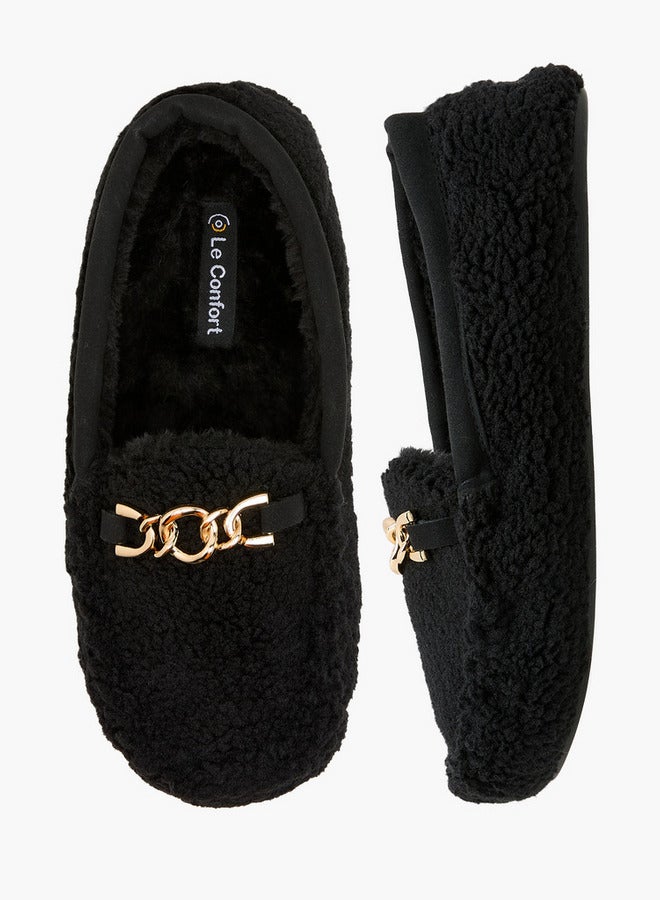 Le Confort Women Plush Bedroom Slippers - Image 2